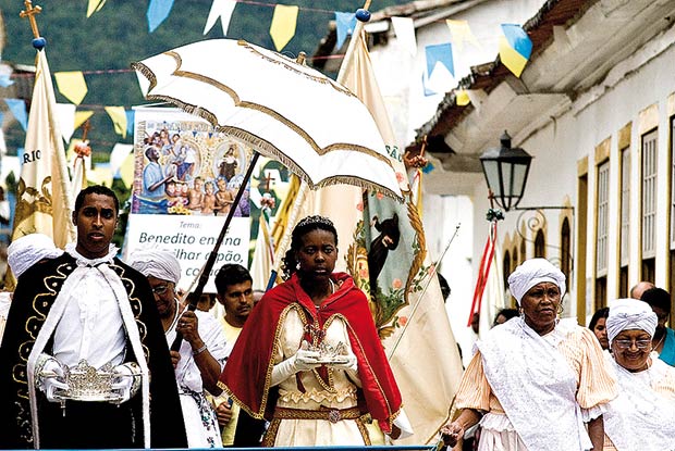 Festa de Sa?o Benedito, Paraty (Costa Verde).<br>