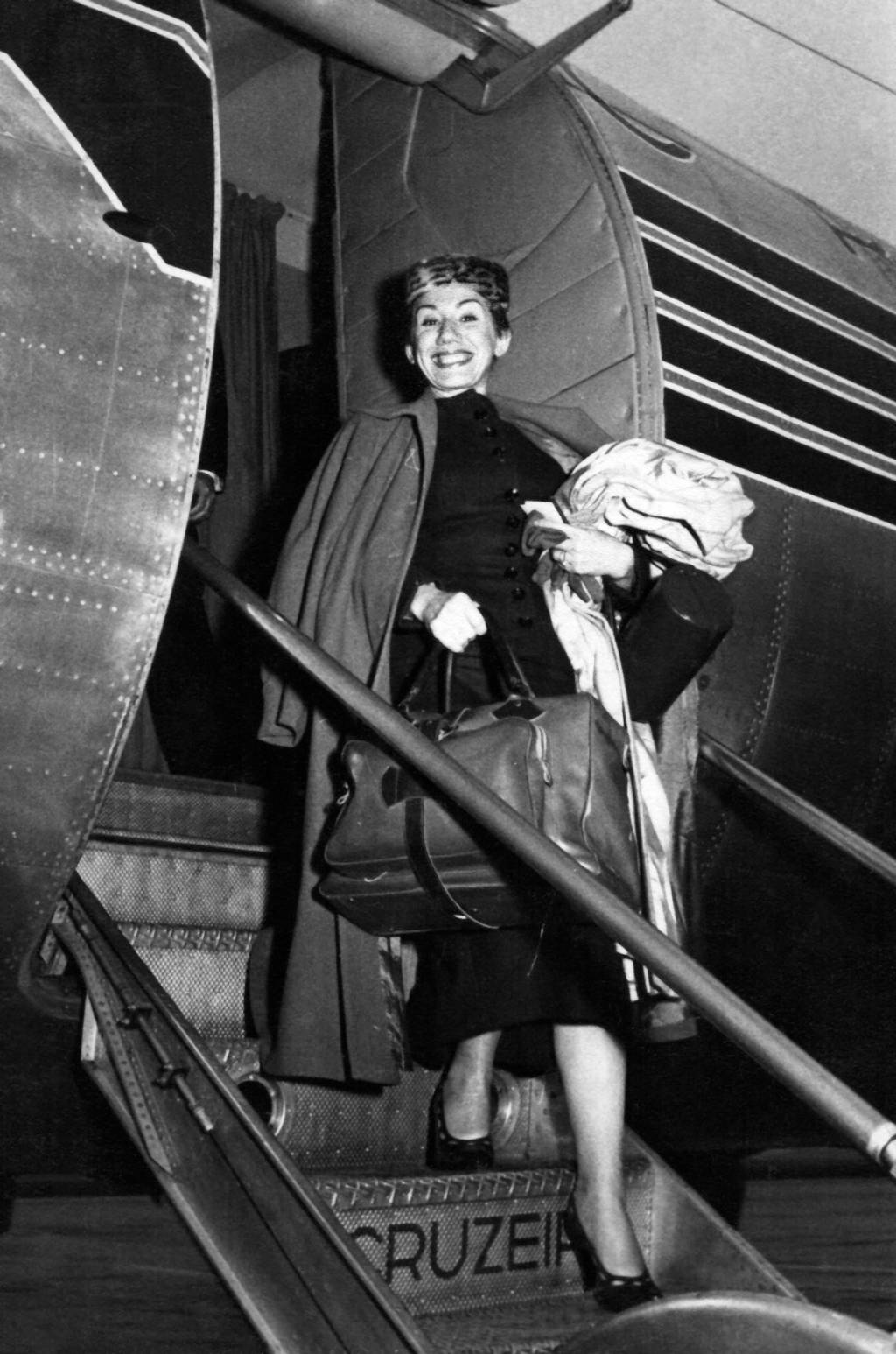 Desembarcando em Portugal, em 1957, para uma temporada no pa&iacute;s