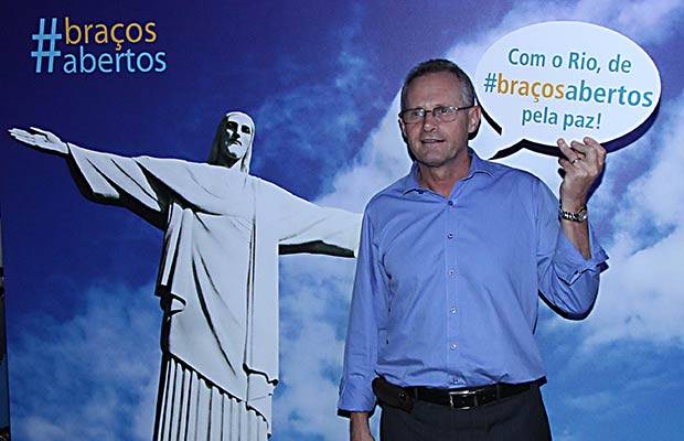 O secret&aacute;rio Jos&eacute; Mariano Beltrame posa para o projeto Rio de Bra&ccedil;os Abertos<br>
