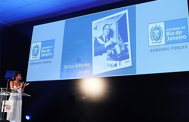 O evento tamb&eacute;m fez uma homenagem ao centen&aacute;rio de Vinicius de Moraes<br>