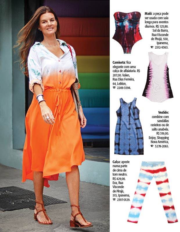 À Moda das Ruas: Tie dye
