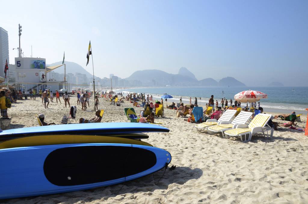 Fim de semana será de sol no Rio