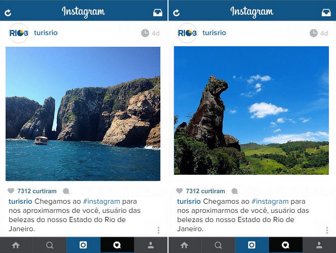 Secretaria de Turismo cria perfil no Instagram para o Rio