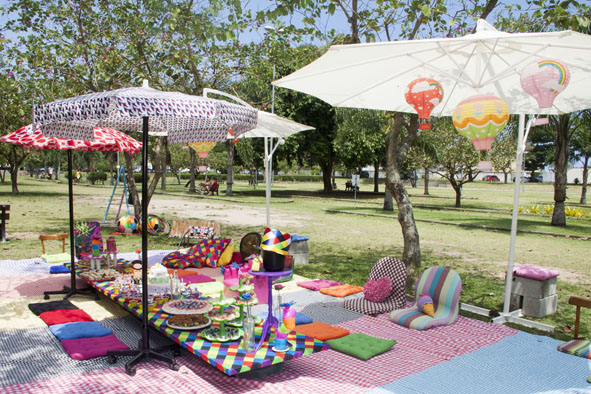 Lagoa recebe piquenique para crianças