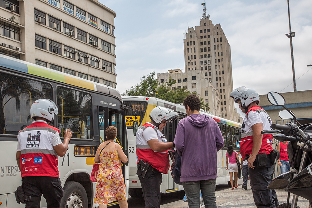 Centro Presente chega à Avenida Presidente Vargas para evitar assaltos