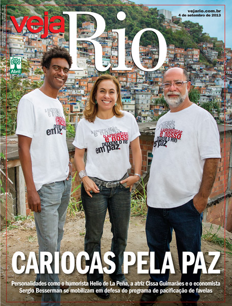 Personalidades se mobilizam pela paz