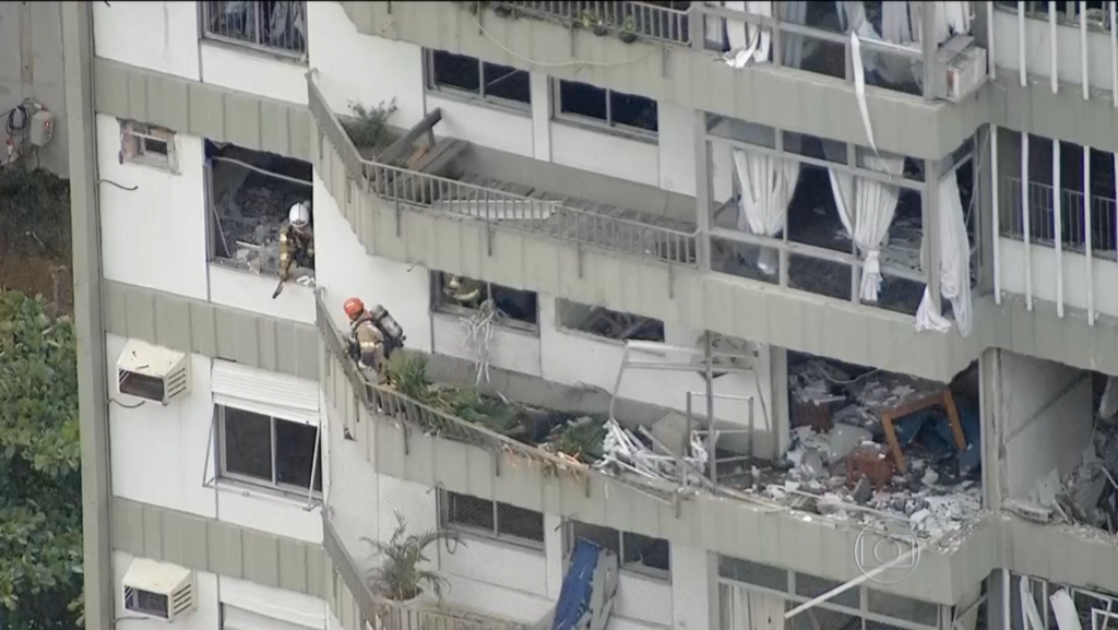 Estrutura de prédio em São Conrado não foi abalada