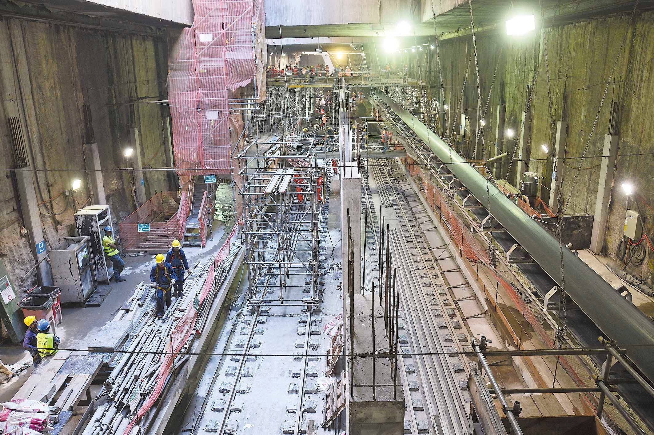 Tribunal de Contas vê superfaturamento em obras da Linha 4 do Metrô