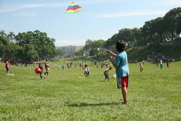 Piquenique e brincadeiras grátis na Quinta da Boa Vista