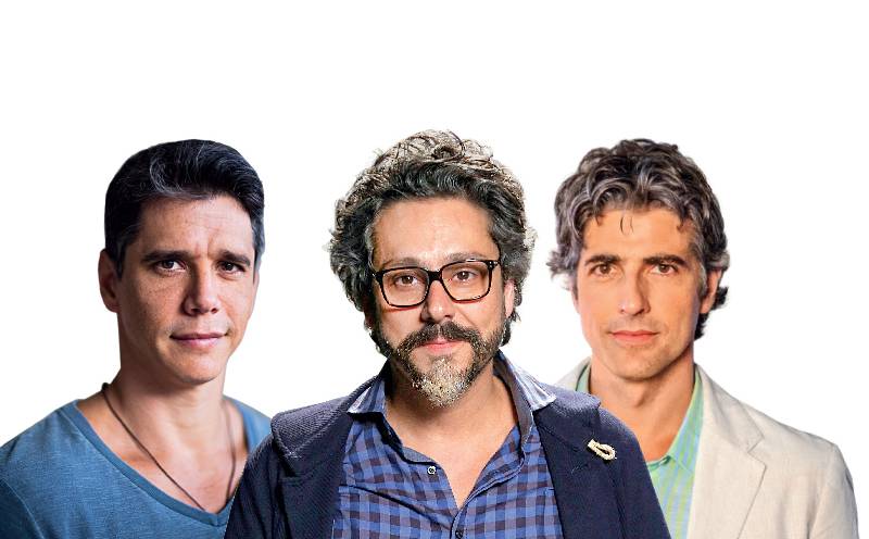 Homens adotam cabelos grisalhos como os de Alexandre Nero
