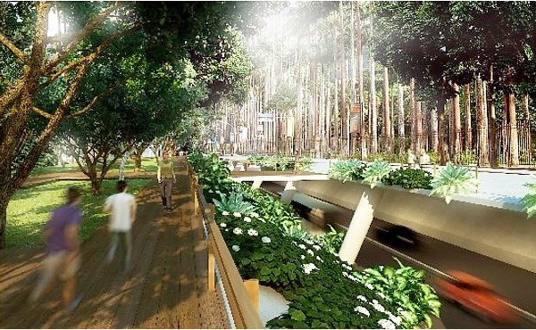 O projeto Jardim do Jockey propõe transformar parte do Jockey Club do Brasil num imenso parque ligando o Jardim Botânico à Lagoa Rodrigo de Freitas.<br> O projeto Jardim do Jockey propõe transformar parte do Jockey Club do Brasil num imenso parque ligando o Jardim Botânico à Lagoa Rodrigo de Freitas.<br>