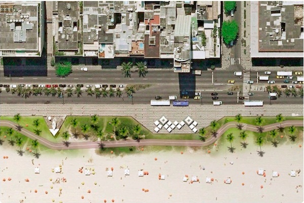 No projeto, é proposta a transferência da ciclovia para a areia, abrindo mais espaço para os pedestres.<br> No projeto, é proposta a transferência da ciclovia para a areia, abrindo mais espaço para os pedestres.<br>