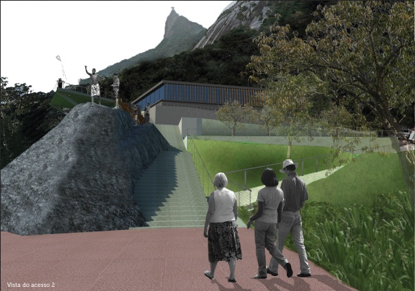 O projeto Parque das Lages propõe a construção de um mirande no Morro Dona Marta.<br> O projeto Parque das Lages propõe a construção de um mirande no Morro Dona Marta.<br>