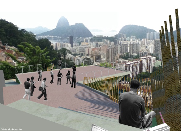 Além da vista privilegiada, a construção também ofereceria uma área de lazer a moradores e turistas que visitam a comunidade.<br> Além da vista privilegiada, a construção também ofereceria uma área de lazer a moradores e turistas que visitam a comunidade.<br>