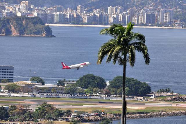 Rio-São Paulo é a terceira rota aérea mais movimentada do mundo