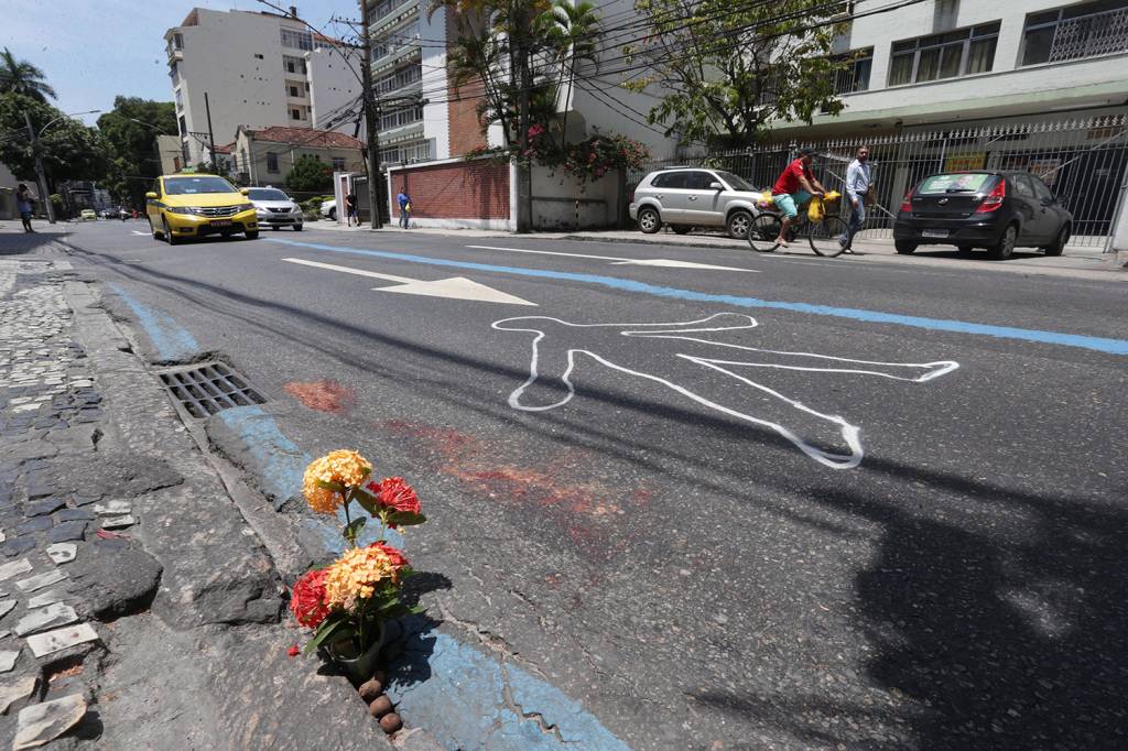O ponto final na vida de uma jovem ciclista em Botafogo