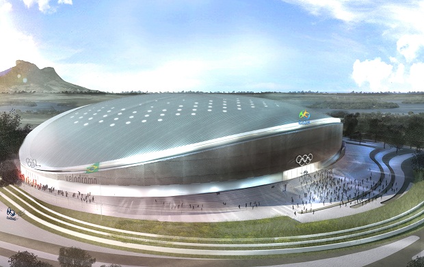 Projeto do vel&oacute;dromo que far&aacute; parte do Parque Ol&iacute;mpico<br>
