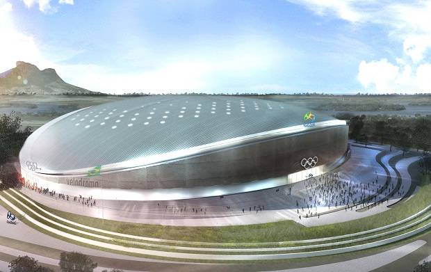 Projeto do vel&oacute;dromo que far&aacute; parte do Parque Ol&iacute;mpico<br>