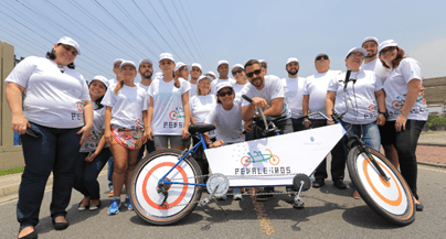 Projeto vai ensinar deficientes visuais a andar de bicicleta