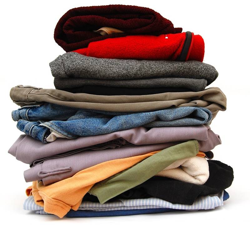 campanha doação de roupas
