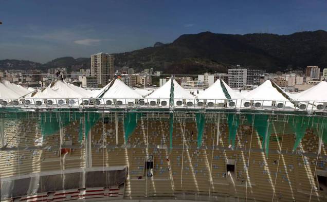 Refletores j&aacute; foram instalados.<br>