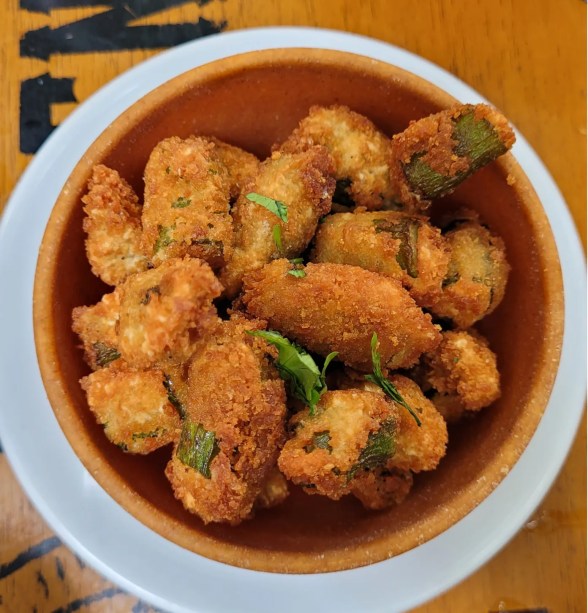 Pipoca de quiabo: atração de Os Imortais Pipoca de quiabo: atração de Os Imortais