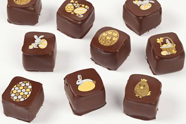 Ganaches temáticas da Beth Chocolates Ganaches temáticas da Beth Chocolates