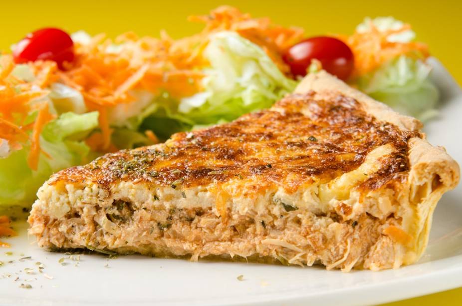 Quiche de frango Quiche de frango