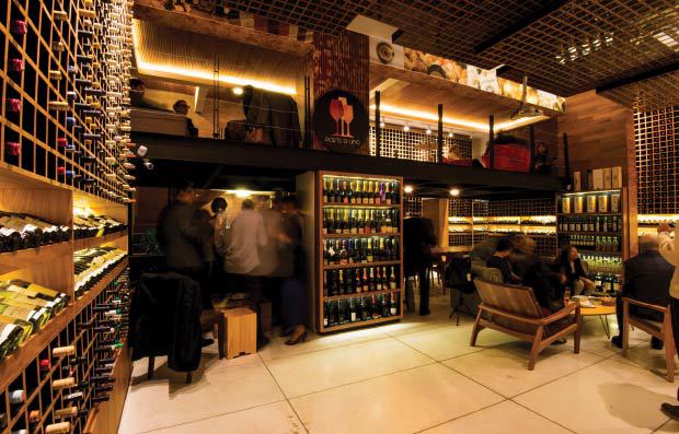 Porto di Vino: misto de loja e winebar com carta caprichada Porto di Vino: misto de loja e winebar com carta caprichada
