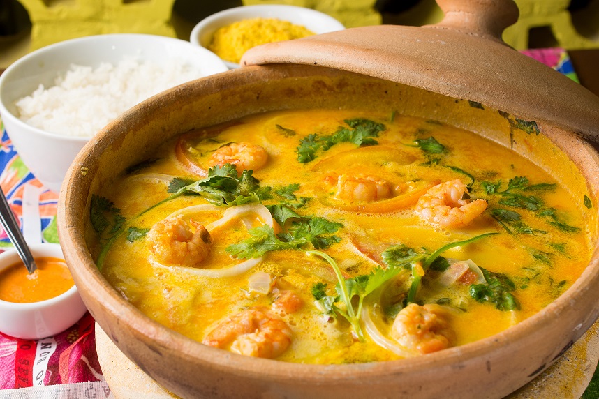 Moqueca de camarão