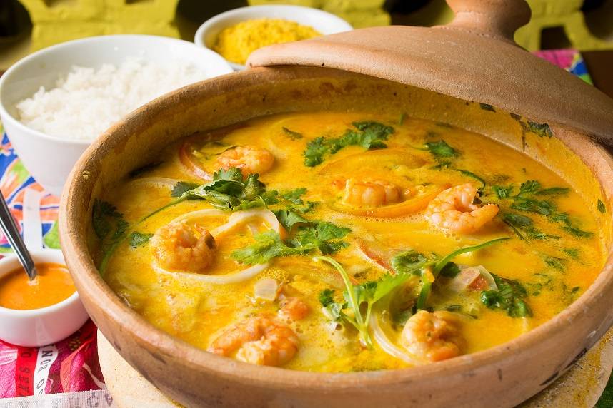 Moqueca de camarão