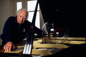 O maestro alem&atilde;o em foto de Mario Leite: um nome importante para a m&uacute;sica brasileira do s&eacute;culo XX