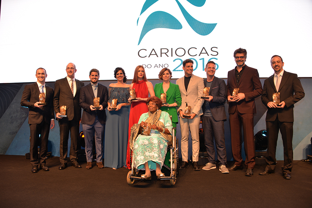Conheça os doze premiados na noite da 10ª edição do Cariocas do Ano