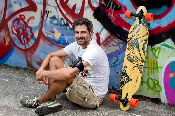 O roteiro do skate no Rio