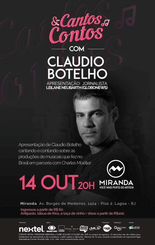 Última chamada para Claudio Botelho