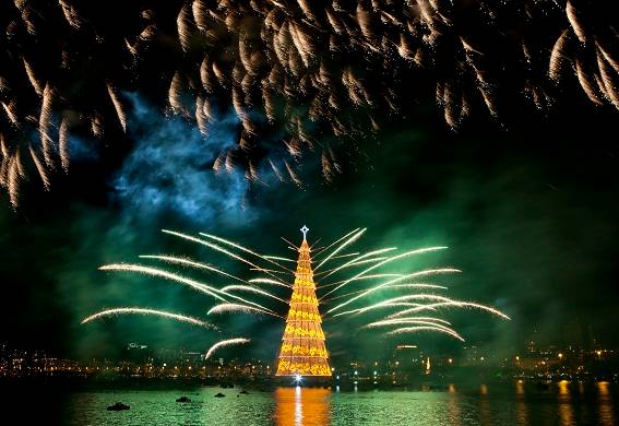 Árvore da Lagoa terá queima de fogos aos sábados