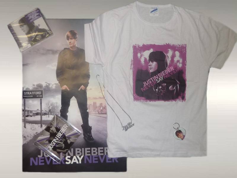 Promoção Justin Bieber
