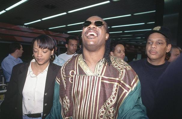 Desembarcando no Aeroporto do Gale&atilde;o em 1995 para o Free Jazz Festival<br>