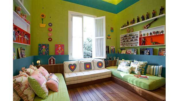 Quarto das crianças. Arquitetas: Juliana Neves de Castro, Luciana Nasajon e Mabel Graham Bell<br> Quarto das crianças. Arquitetas: Juliana Neves de Castro, Luciana Nasajon e Mabel Graham Bell<br>