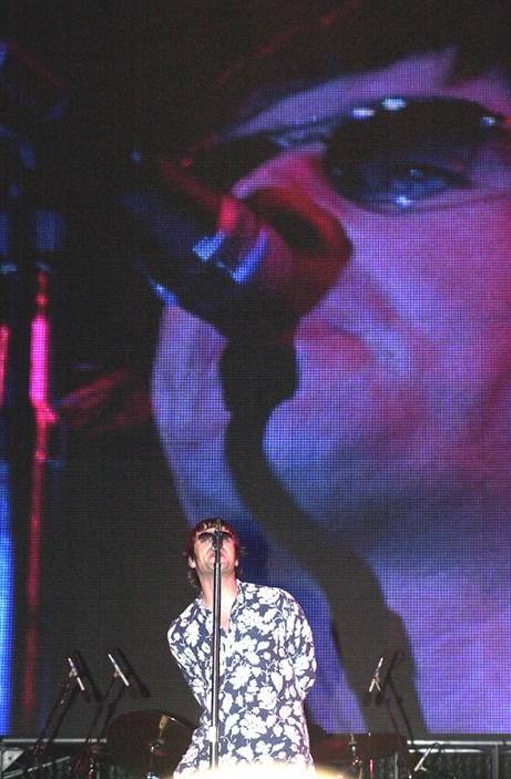 Show da banda Oasis, que encerrou a carreira em 2009 depois que Noel Gallagher anunciou a saída do grupo<br> Show da banda Oasis, que encerrou a carreira em 2009 depois que Noel Gallagher anunciou a saída do grupo<br>