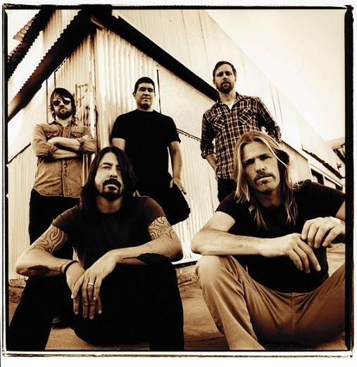 A banda Foo Fighters tamb&eacute;m marcou presen&ccedil;a na &uacute;ltima edi&ccedil;&atilde;o do festival<br>