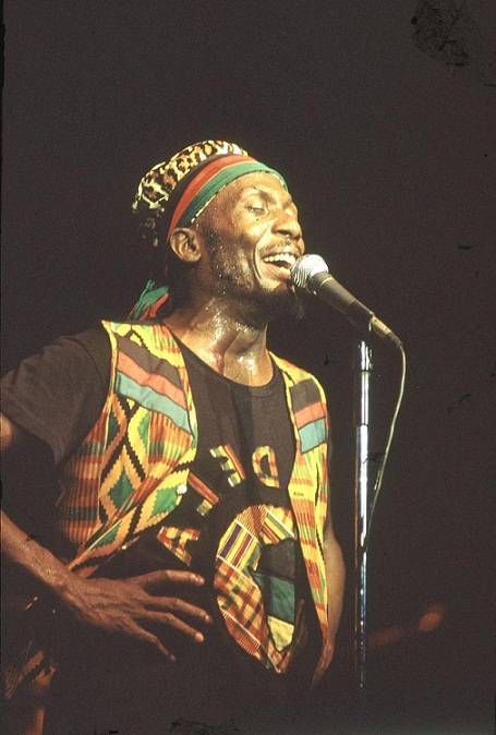 Show de Jimmy Cliff, m&uacute;sico jamaicano de reggae<br>