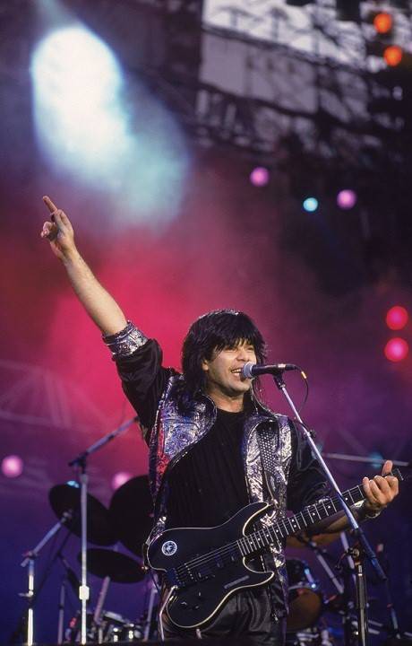 Show do Pepeu Gomes, que j&aacute; havia tocado na edi&ccedil;&atilde;o de 1985 do festival<br>