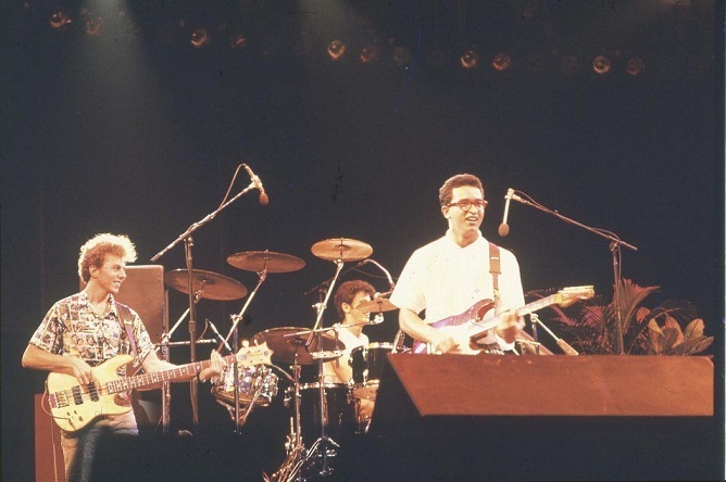 A banda Paralamas do Sucesso se consagrou nacionalmente np festival do rock<br> A banda Paralamas do Sucesso se consagrou nacionalmente np festival do rock<br>