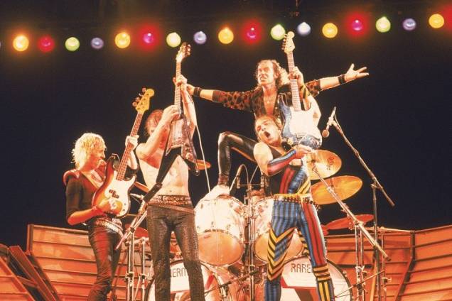 Show da banda alem&atilde; Scorpions<br>