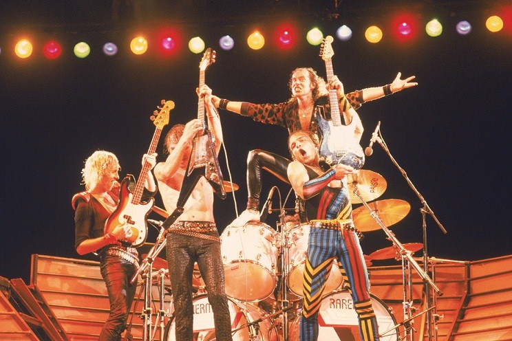 Show da banda alemã Scorpions<br> Show da banda alemã Scorpions<br>