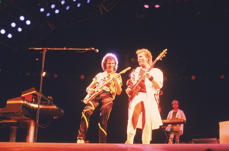 Show da banda britânica Yes, de rock progressivo<br> Show da banda britânica Yes, de rock progressivo<br>