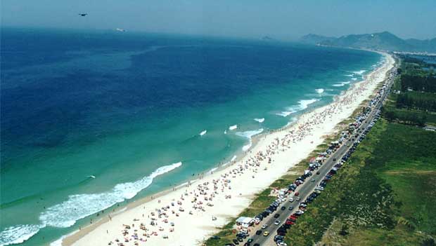 Vista aérea do trecho da reserva<br>