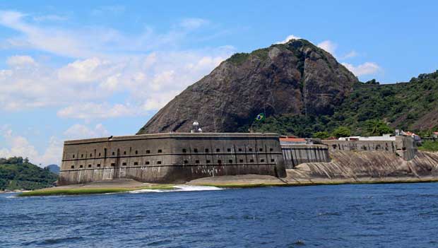 Construída no século XVI, protegia a entrada da Baía de Guanabara de invasores<br> Construída no século XVI, protegia a entrada da Baía de Guanabara de invasores<br>