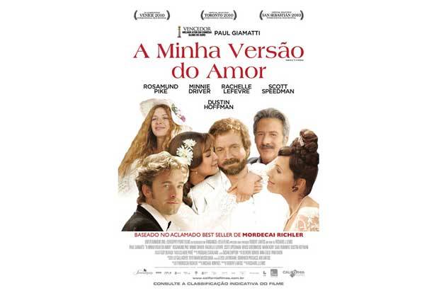 (Barney&acute;s Version). A julgar pelo t&iacute;tulo, o filme parece ser do g&ecirc;nero com&eacute;dia rom&acirc;ntica, mas n&atilde;o &eacute;.<br>